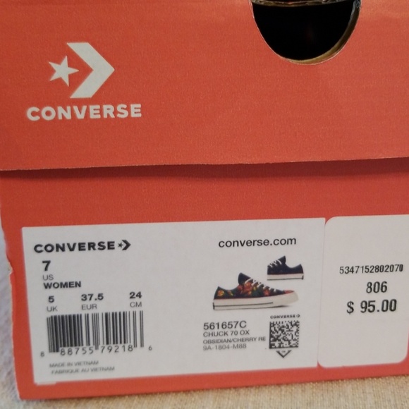 *LAST ONE* Converse Chuck Taylor '70 Ox - Picture 8 of 8